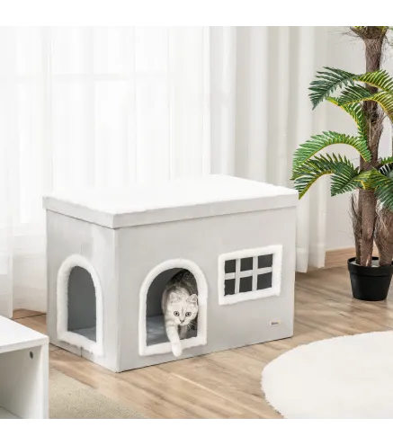 Casa Plegable para Gatos