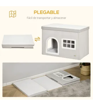 Casa Plegable para Gatos