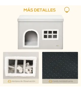 Casa Plegable para Gatos