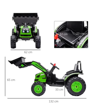 Tractor Eléctrico para Niños