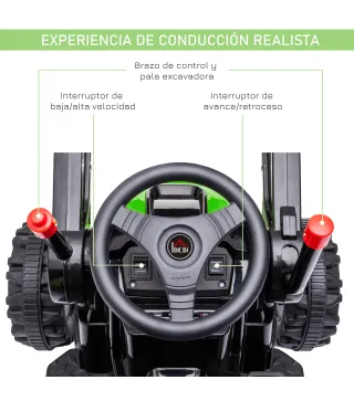 Tractor Eléctrico para Niños