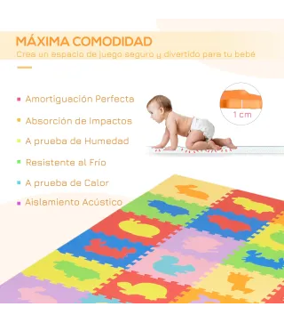 Alfombra Puzzle para Bebés