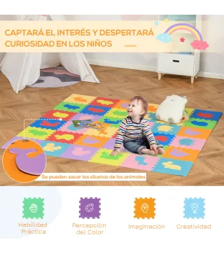 Alfombra Puzzle para Bebés
