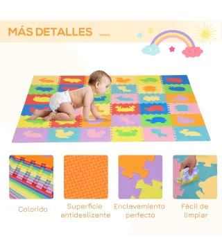 Alfombra Puzzle para Bebés