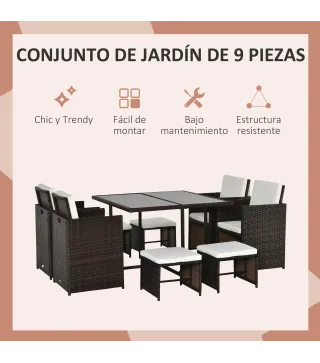 Conjunto de Muebles de Jardín