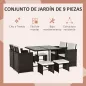 Conjunto de Muebles de Jardín