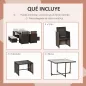 Conjunto de Muebles de Jardín