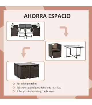 Conjunto de Muebles de Jardín