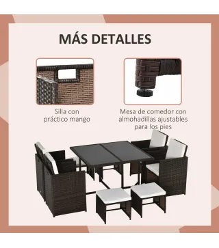 Conjunto de Muebles de Jardín