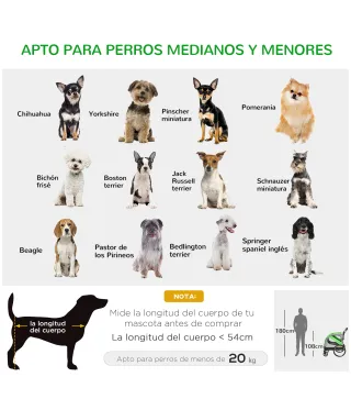 Remolque de Bicicleta Perros