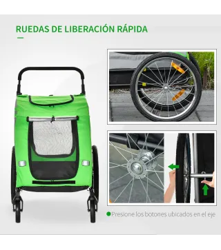 Remolque de Bicicleta Perros