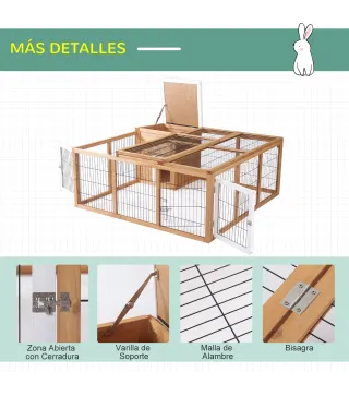 Conejera de Exterior