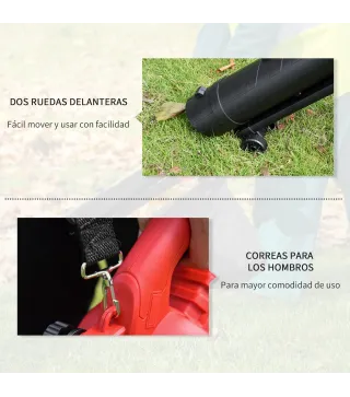 Aspirador Soplador de Hojas