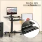 Escritorio de Pie Ajustable y Móvil