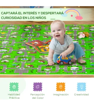 Alfombra Puzzle para Bebés
