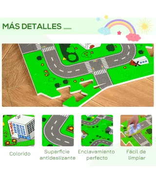 Alfombra Puzzle para Bebés