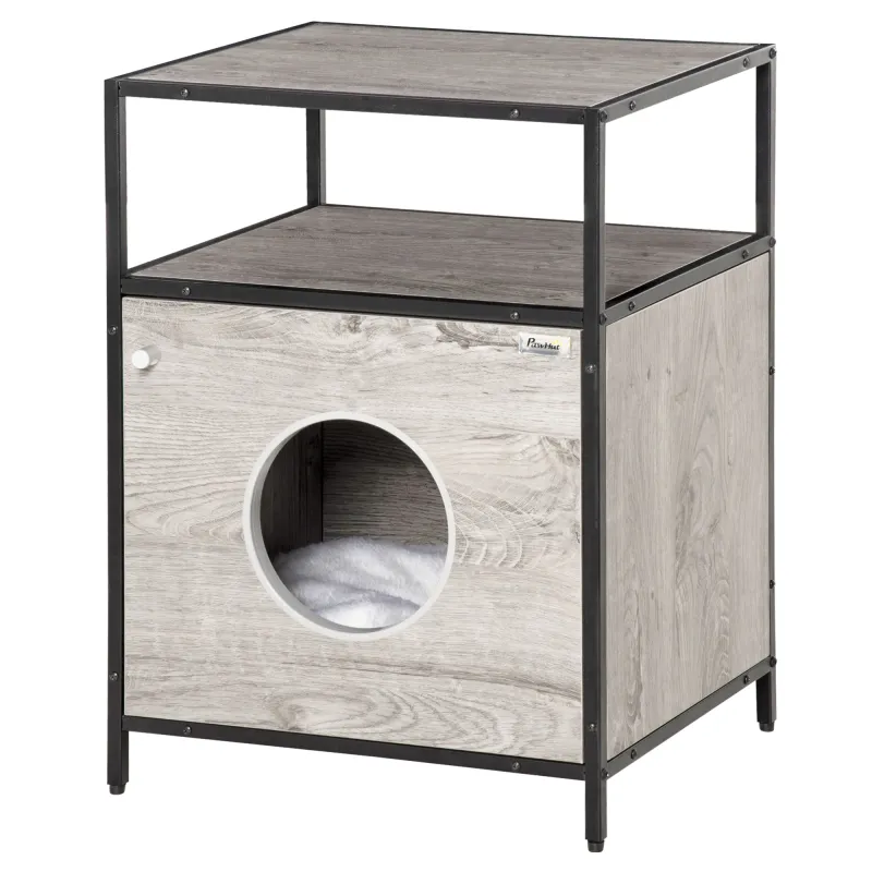 Casa para Gatos de Madera
