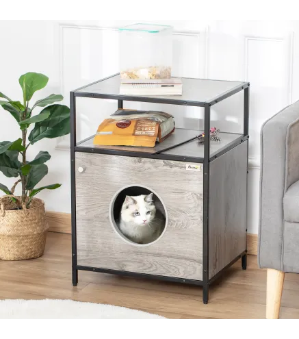 Casa para Gatos de Madera