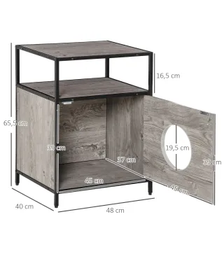 Casa para Gatos de Madera