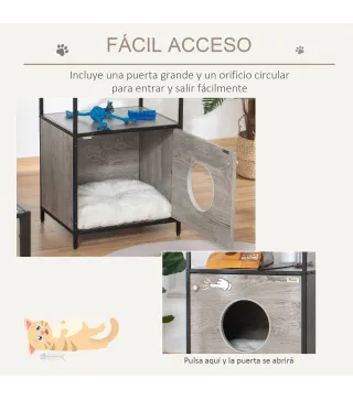 Casa para Gatos de Madera
