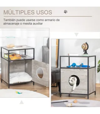 Casa para Gatos de Madera