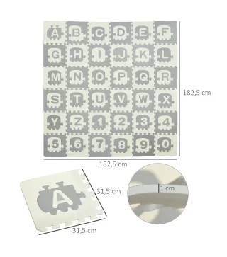 Alfombra Puzzle para Bebés