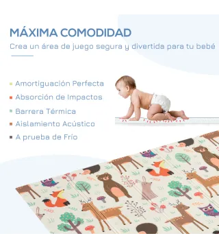 Alfombra Infantil Plegable