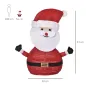 Papá Noel de Tela con Luces