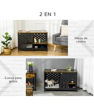 Casa para Gatos de Madera