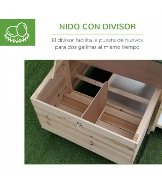 Gallinero de Madera