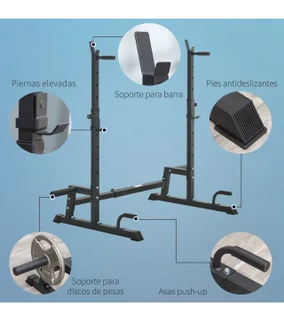 Soporte para Barras de Pesas