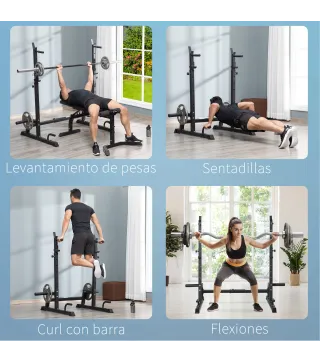 Soporte para Barras de Pesas