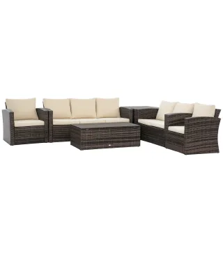 Conjunto de Muebles de Ratán