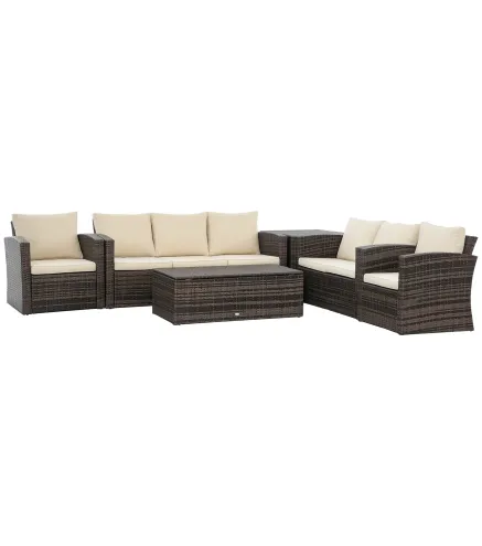 Conjunto de Muebles de Ratán
