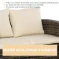Conjunto de Muebles de Ratán