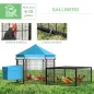 Jaula para Gallinas de Acero
