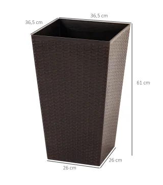 Conjunto de 3 Macetas