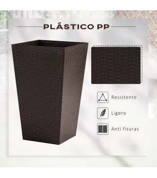 Conjunto de 3 Macetas