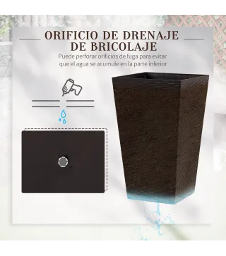 Conjunto de 3 Macetas