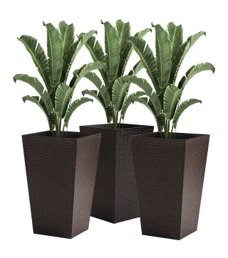 Conjunto de 3 Macetas