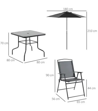 Conjunto de Muebles para Jardín
