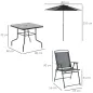 Conjunto de Muebles para Jardín
