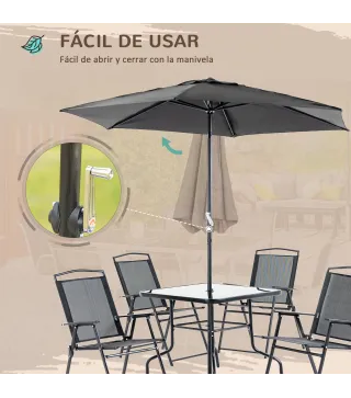 Conjunto de Muebles para Jardín