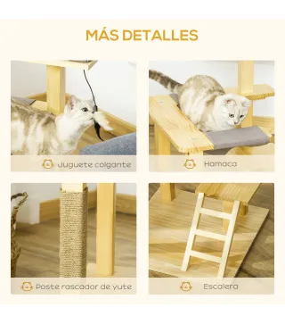 Árbol Rascador para Gatos