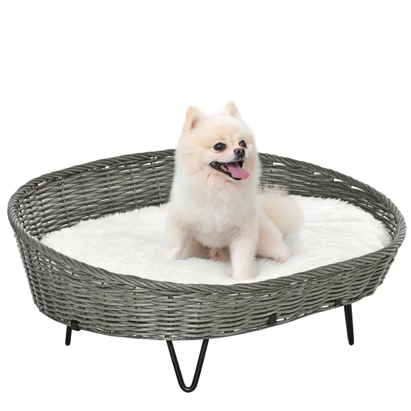 Cama para Perros de Mimbre