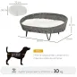 Cama para Perros de Mimbre