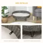 Cama para Perros de Mimbre