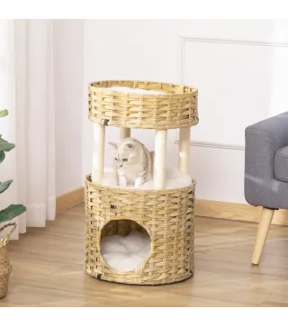 Árbol para Gatos de Ratán