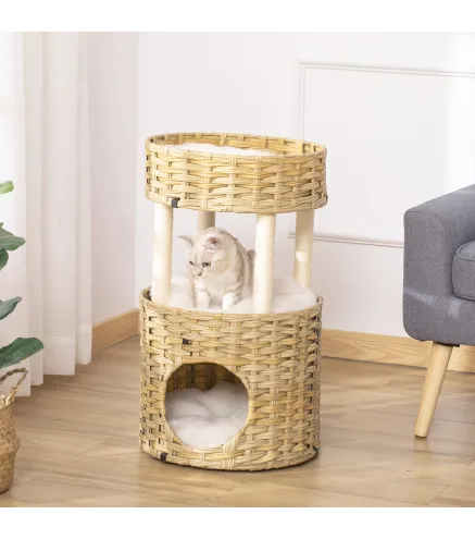 Árbol para Gatos de Ratán
