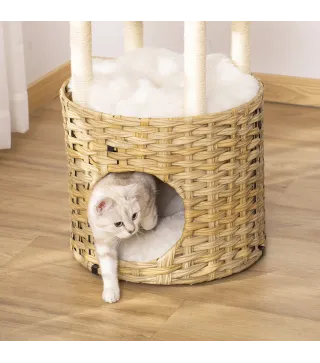 Árbol para Gatos de Ratán